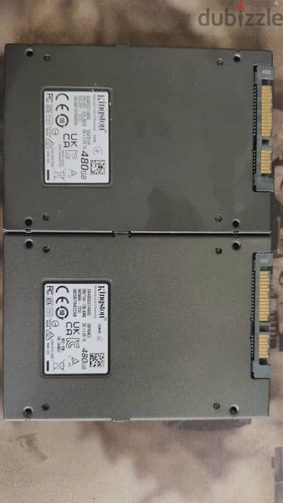 2 kingston Hard disk 480GB SSD