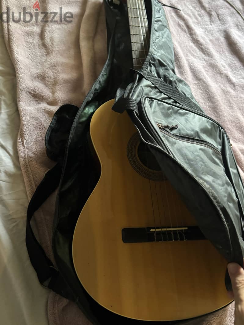 Classic guitar Samick CN-2CE + briefcase 2