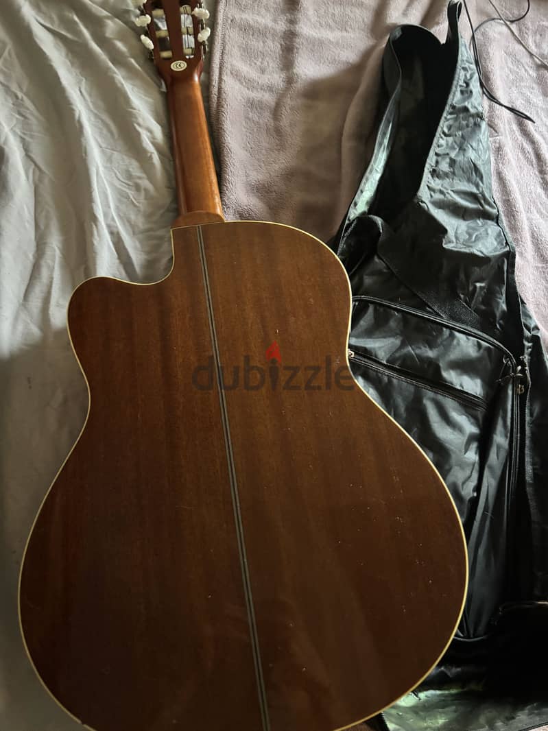 Classic guitar Samick CN-2CE + briefcase 3