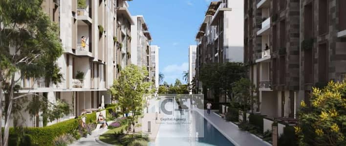 Two bedroom apartment for sale in The Mornings compound near Al Yasmin fully finished with a 5% down payment and installments over the longest payment