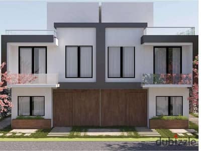 Villa for sale in New Zayed in a prime location, just two minutes from the Middle Ring Road, with a down payment of only 550 thousand and installments that can extend up to 14 years.
