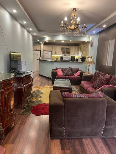 Apartment for sale in Upper Maadi, Al-Ma'adi area, with a front and sea view, in Zahraa Al-Maadi. The apartment is 230 square meters and consists of 3