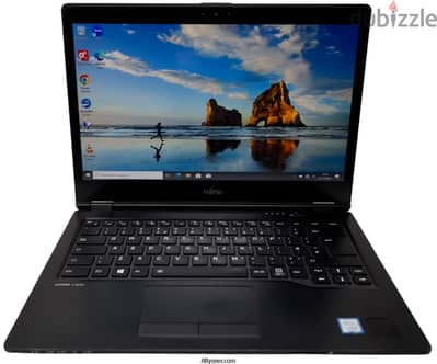 Fujitsu i5-7200U 2.5GHz 8GB Ram 256GB SSD افضل سعر لابتوب جيل سابع