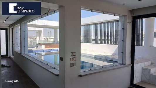 Penthouse Apartment For Sale In lake View Residence New Cairo Super Lux By Private Jacuzzi By Lowest Price