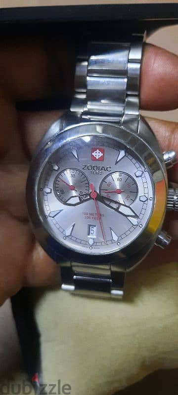 Zodiac Chronograph Original Swiss Like New