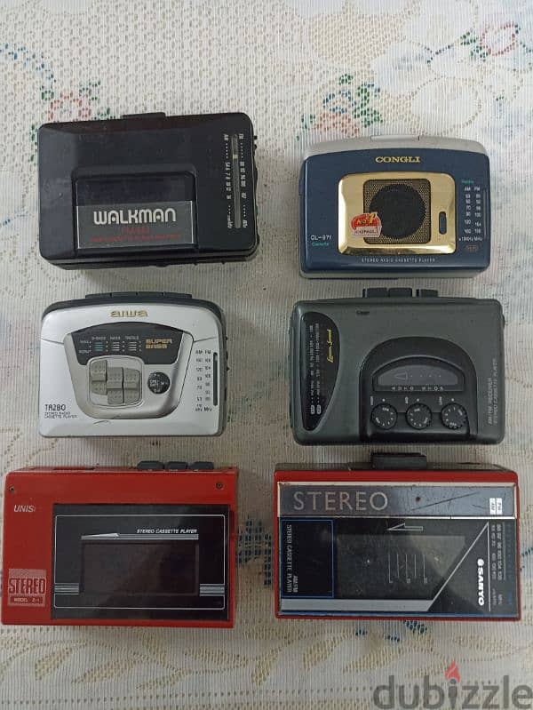 cassette player sony with AM/FM 5