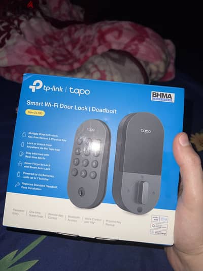 TP-Link Tapo DL100 Smart Wi-Fi Door Lock – Keyless & App Controlled