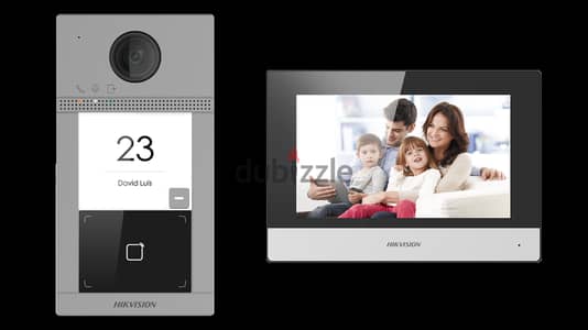 Hikvision Video Intercom فيديو انتركم مرئي 3 شاشات
