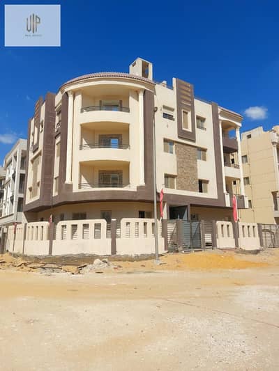 Apartment for sale in Al-Narges Al-Jadida, Section C, share in the garage and storage, electricity meter is paid, installments and immediate delivery