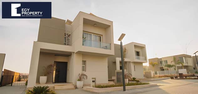 فيلا للبيع استلام فوري 5 غرف مع بينتهاوس في بالم هيلز قطامية اكستينشن - التجمع الخامس  Palm Hills Katameya Extension
