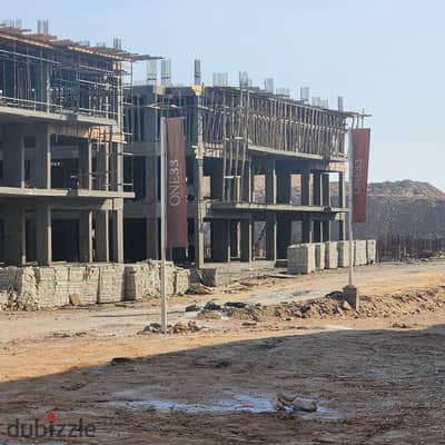 Corner townhouse villa in the Northern Expansions area of Sheikh Zayed, in One33 Compound by Arkan Palm, minutes from Shooting Club and Mall of Arabia