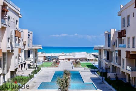 شالية غرفتين+3حمام  كامل التشطيب بالتكييفات في دايركشن وايت راس الحكمة