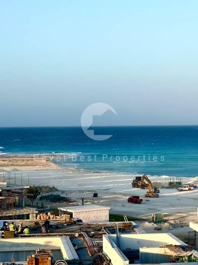 Luxury Standalone Villa For Sale In Marassi Bay North Coast-Very Prime Location-First Row-Full Sea View From Garden-Private Pool