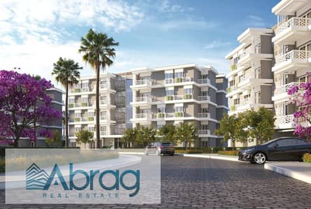 Last ground floor apartment with garden for sale, 137 sq m, ready for immediate occupancy in Green 6 (Idris Buildings), 6th of October City.