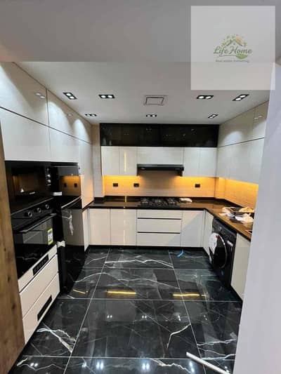 Luxury for rent in Al-Rehab, hotel-style finishes, first occupancy, with a private garden