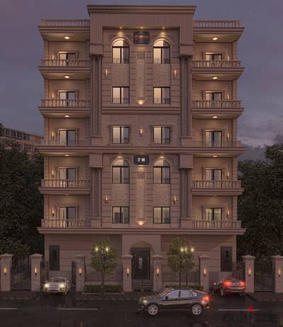 شقة فاخرة 185م for sale Ninth District – Main Street – Installments