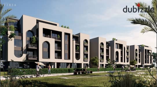 A rare opportunity! Own a 3-bedroom, 133 sq m apartment in Tamaya Residence Compound, Sheikh Zayed, opposite Al Rabwa Compound, Nozha Street, Hyper 1.