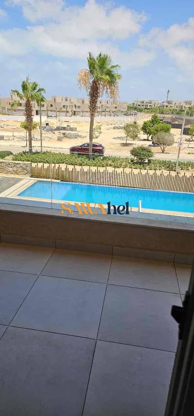  للإيجار – شاليه مميز في Hacienda Bay الساحل الشمالي  موقع مميز جدًا داخل الكمبوند  فيو رائع مباشر على حمام السباحة متاح للإيجار  أسبوعي / شهري