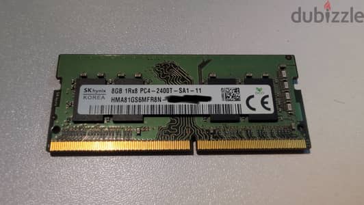 وحدة ذاكرة ترانسيند من هاينكس، بسعة 8 جيجيابايت، DDR4 2400 ميجاهرتز