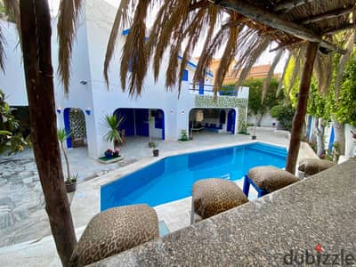 Villa for rent in the Greek style daily / monthly in the Bianchi area in the villas area, Al-Baytash - Al-Ajami