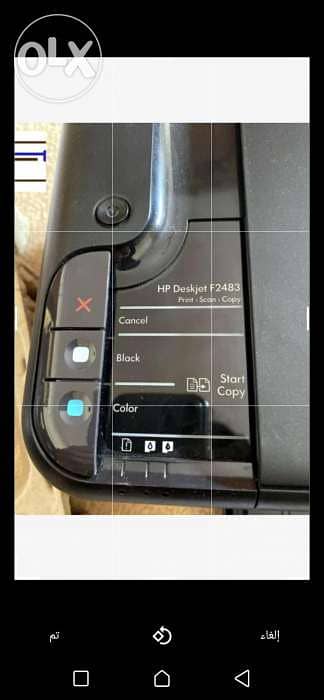 طابعه hp F2483 معدله لتانك سيستم بحاله الزيروووو 2