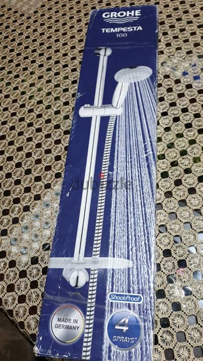 طقم مسطرة دش جروهى تيمبستا كروم وارد الخليج صنع الماني جديد لم يفتح