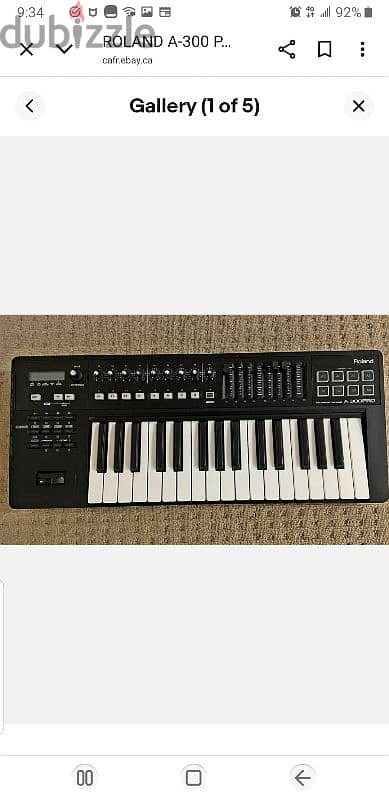 Roland A300 pro,  midi controller, in excellent condition 1