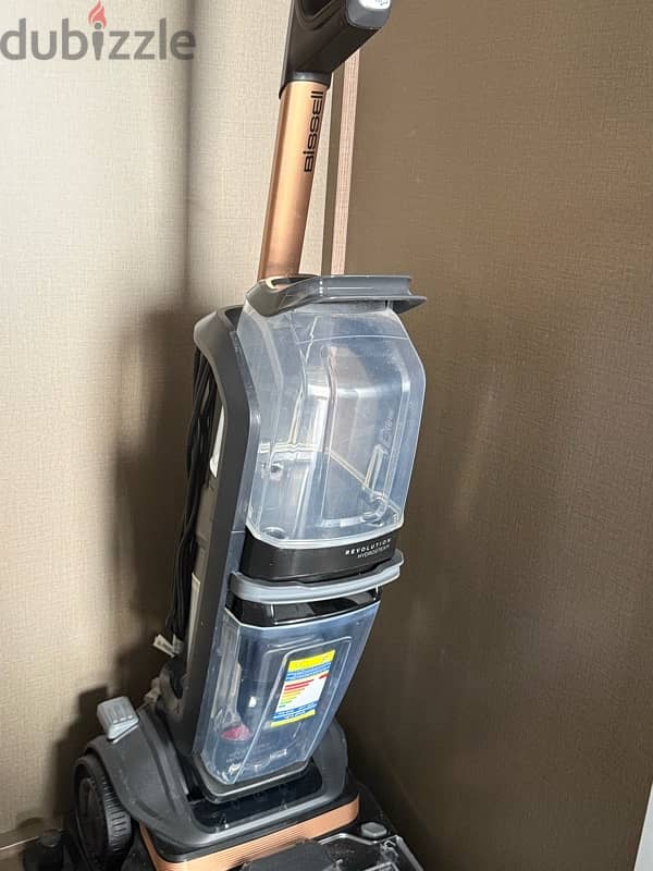 Bissel Revolution HydroSteam Deep Cleaner,Titanium/Black 2