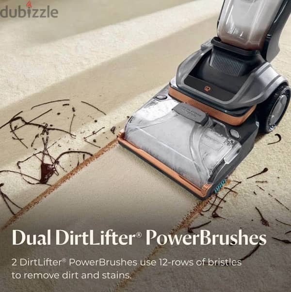 Bissel Revolution HydroSteam Deep Cleaner,Titanium/Black 15
