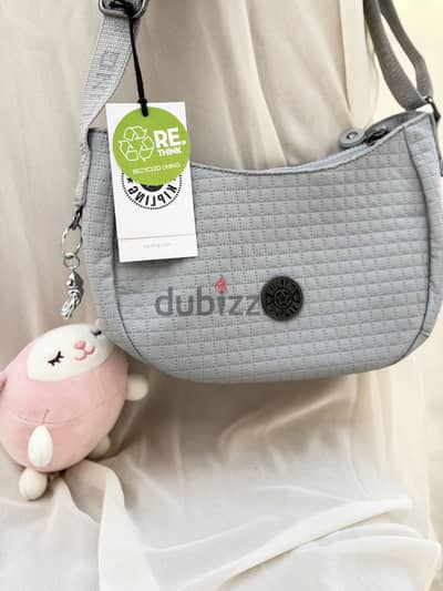 Kipling Zaira Premium Crossbody Bag - Geo M Gray