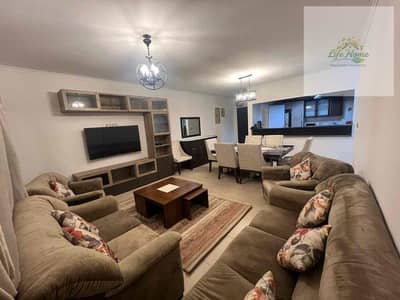 cheapest furnished apartment in Al Rehab, 3 bedrooms furnished apartment