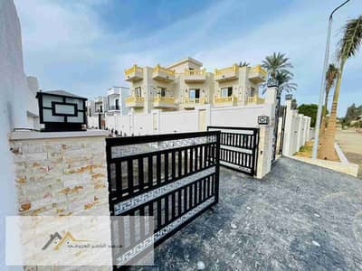 Villa Al-Ahlam in Alexandria, King Mariout, fully registered, enjoying tranquility and privacy, all services available. Office located in King Mariout, right after Al-Khars restaurant. Contact us.