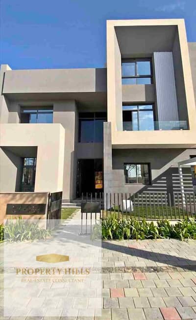 Luxury villa for sale, fully finished, in Saada Compound, Fifth Settlement, with a 9-year installment plan