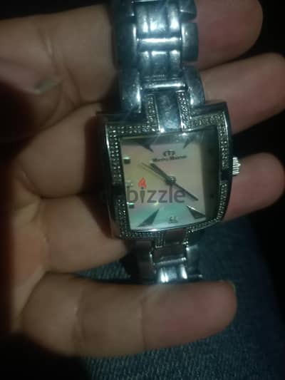 Michel martin diamond watch in very good condition