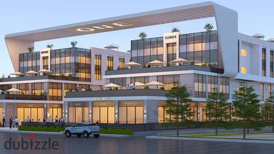 عيادة 40م للبيع في One Mall – الشروق – تشطيب كامل – موقع استثماري