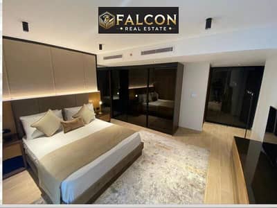 وحدة فندقية VIP ف فندق الماريوت تشطيب سوبر لوكس بالتكيفات علي طريق السويس - مصر الجديدة Marriott Residences Heliopolis