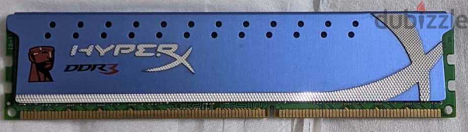 رامة اربعة جيجا كينجستون هيبراكس DDR3 + كارت شاشة 1 ابتو 2.8 جيجا DDR3