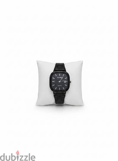 ساعه casio black ب خامه و جوده تنافس الاصلي