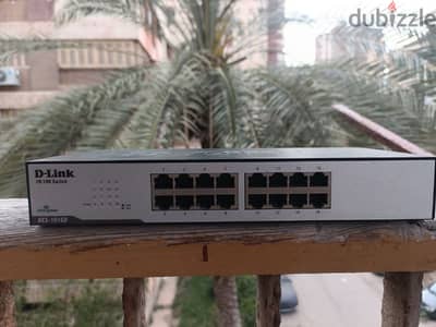 سويتش D-Link  16 Port 10/100
