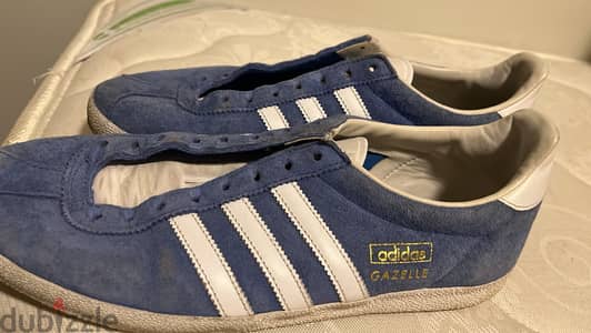 Adidas Gazelle Vintage Blue Suede