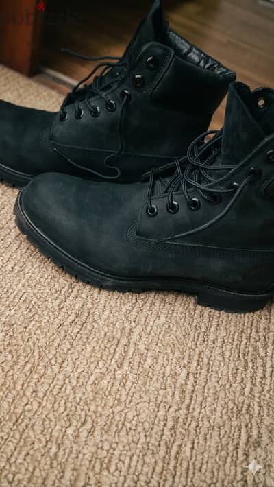 43 Timberland 6-Inch Premium black shose BOOT
