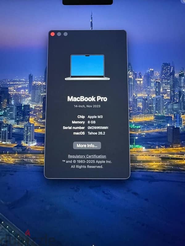 MacBook pro M3 14 inch 6
