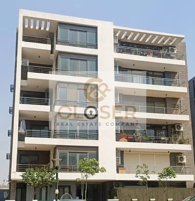 Apartment for urgent sale in the final phases of the Taj City compound, featuring a unique garden area and a Panoramic View