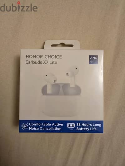 honor choice earbuds x7 lite new white sealed