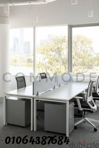 خلية خليه عمل بارتيشن مكاتب وحدات ورك ستيشن works station partition