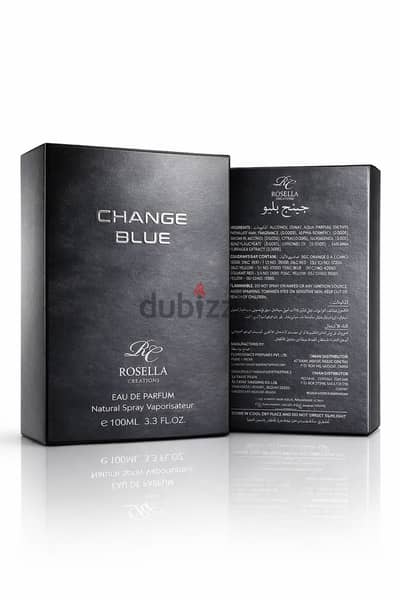 Change blue perfume