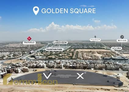 مكتب إداري لقطة 47 متر تقسيط على 8 سنين في مول VX Golden Square – التجمع الخامس , القاهرة الجديدة