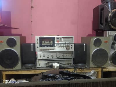 صب ومسرح NEC 8500w يعمل فلاشه وبلوتس وراديو بالريموت