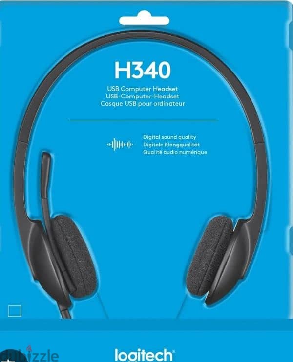 logitech H340 USB headset 1