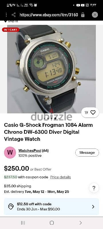 casio shock resistant 9